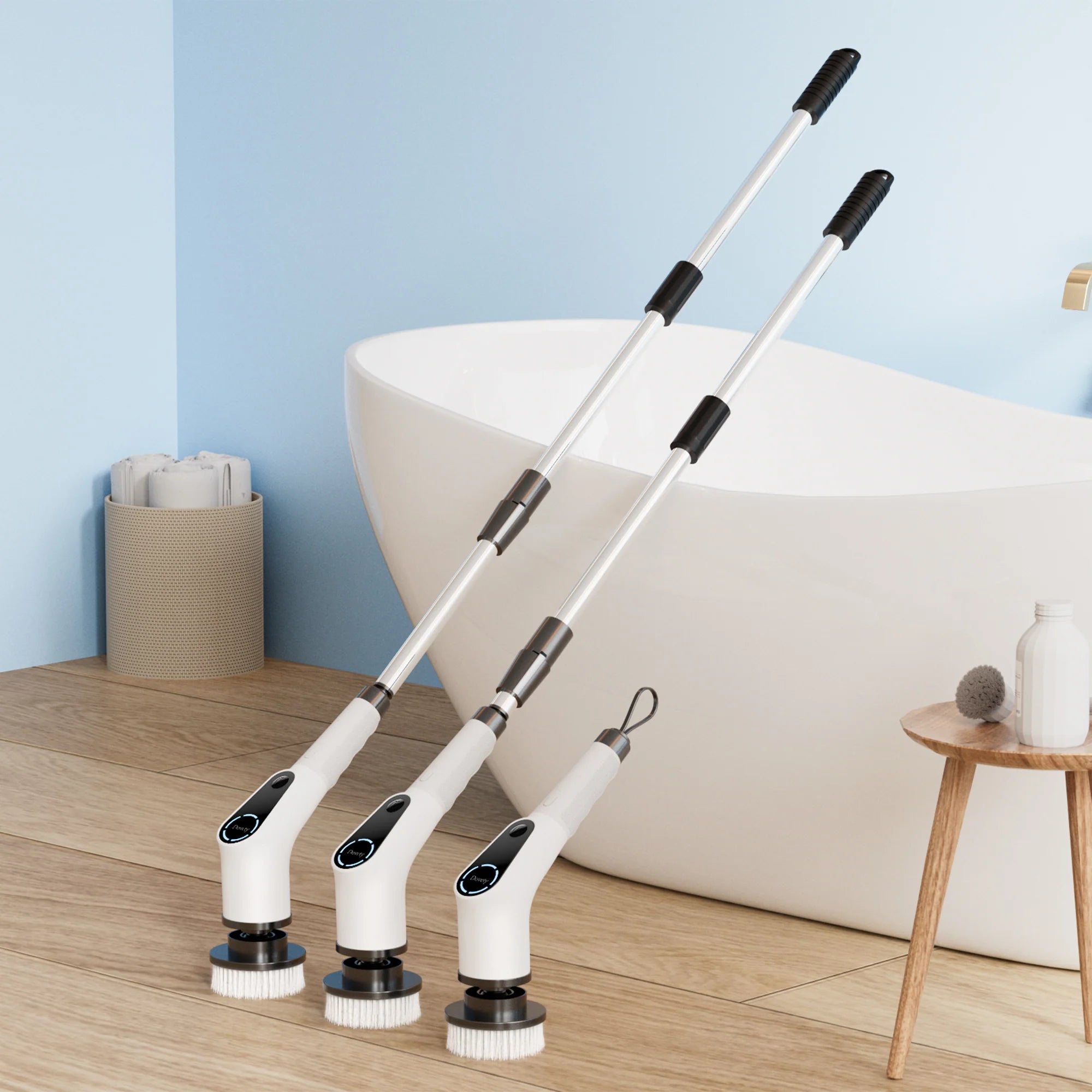 9 in 1 Multifunctional Electric Spin Scrubber